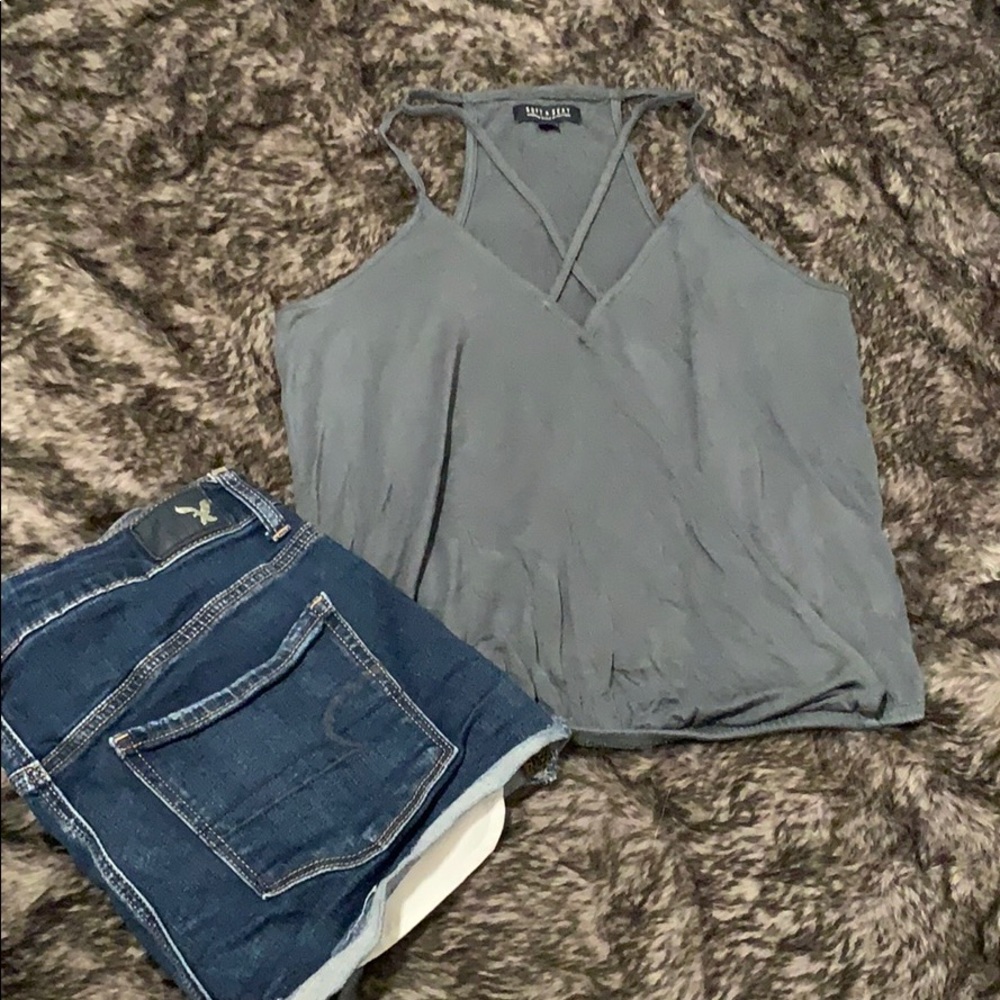 American eagle soft and sexy strappy tank